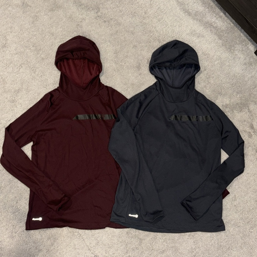 Set of men's training tops. Russell athletic